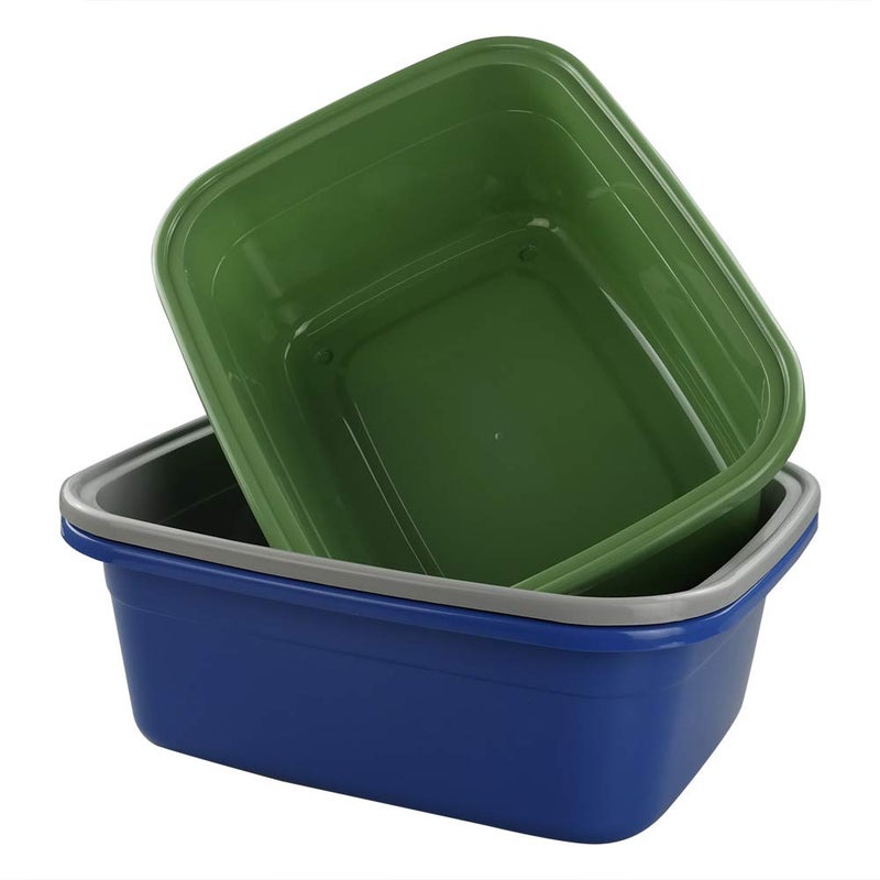 Ggbin 18 Quart Dish Pan/Wash Basins, Set of 3 - Image 4